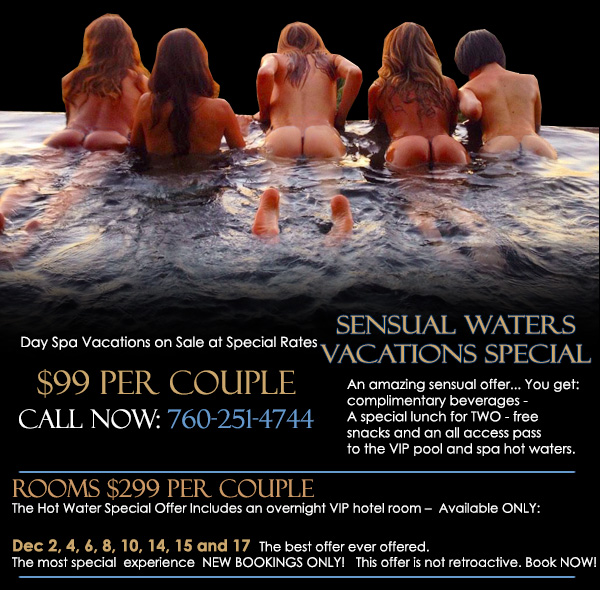 Sea Mountain Nude Lifestyles Spa Resorts - Sensual Waters Vacations Special